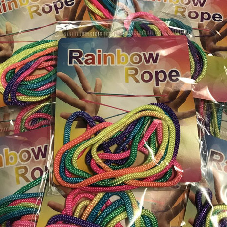 RAINBOW ROPE - Multi Color Regenboogtouwtjes