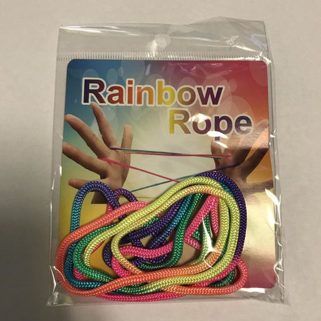 RAINBOW ROPE - Multi Color Regenboogtouwtjes