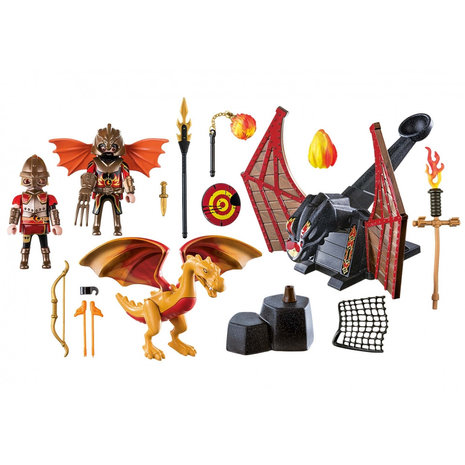 Playmobil Novelmore Draak en bandieten