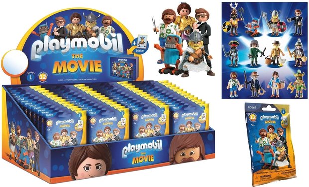 PLAYMOBIL THE MOVIE BLINDBAG MINIFIGUREN 