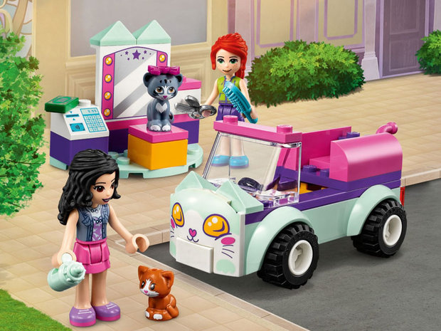 LEGO&reg; Friends Kattenverzorgingswagen