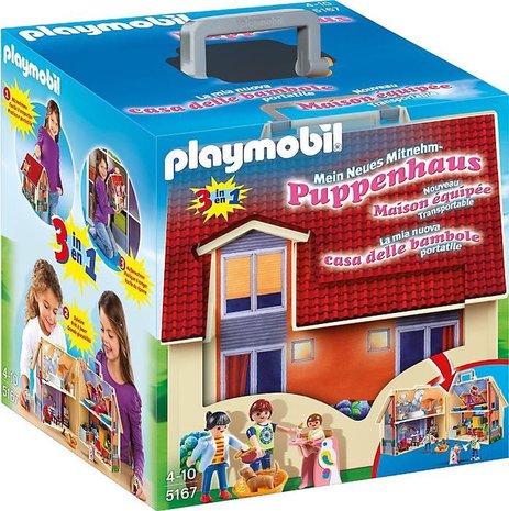 PLAYMOBIL Dollhouse Mijn meeneempoppenhuis