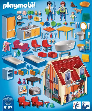 PLAYMOBIL Dollhouse Mijn meeneempoppenhuis