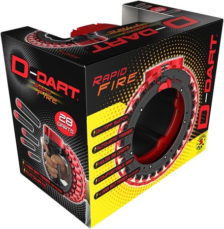 D-DART TEMPEST BLASTER RAPID GUN B/O 22X25,5CM