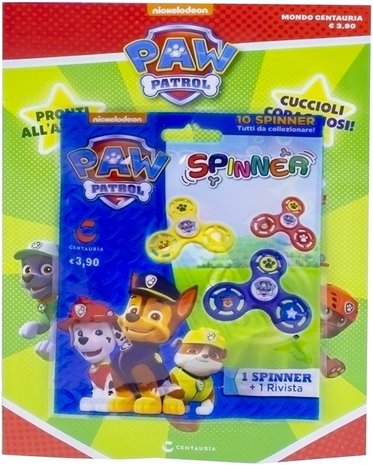 PAW PATROL SPINNER 7CM