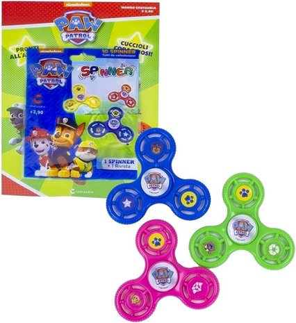 PAW PATROL SPINNER 7CM