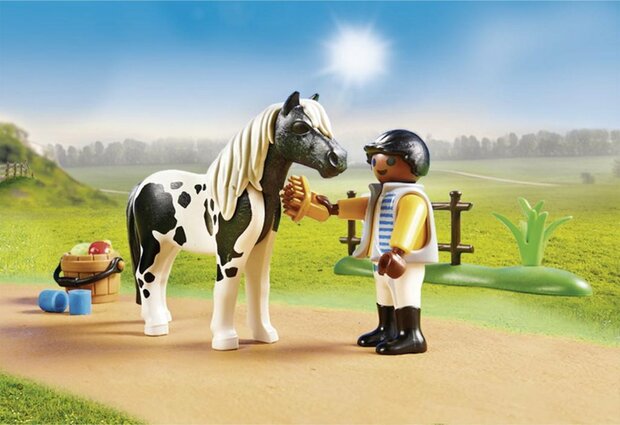 PLAYMOBIL Country Verzamelpony &#039;Lewitzer&#039; - 70515