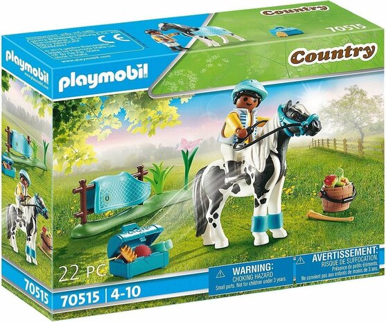 PLAYMOBIL Country Verzamelpony &#039;Lewitzer&#039; - 70515