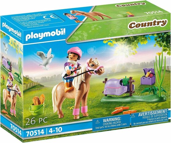 PLAYMOBIL Country Verzamelpony &#039;IJslander&#039; - 70514